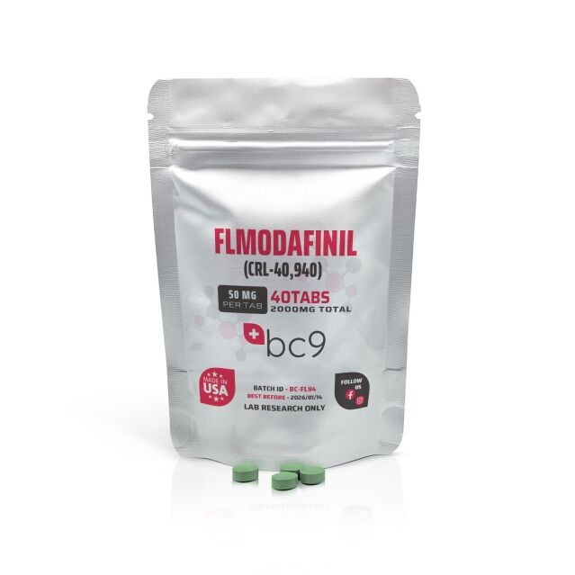 FLModafinil (CRL-40,940)-50mg-40-tabs-bc9 FLModafinil (CRL-40,940) 50mg