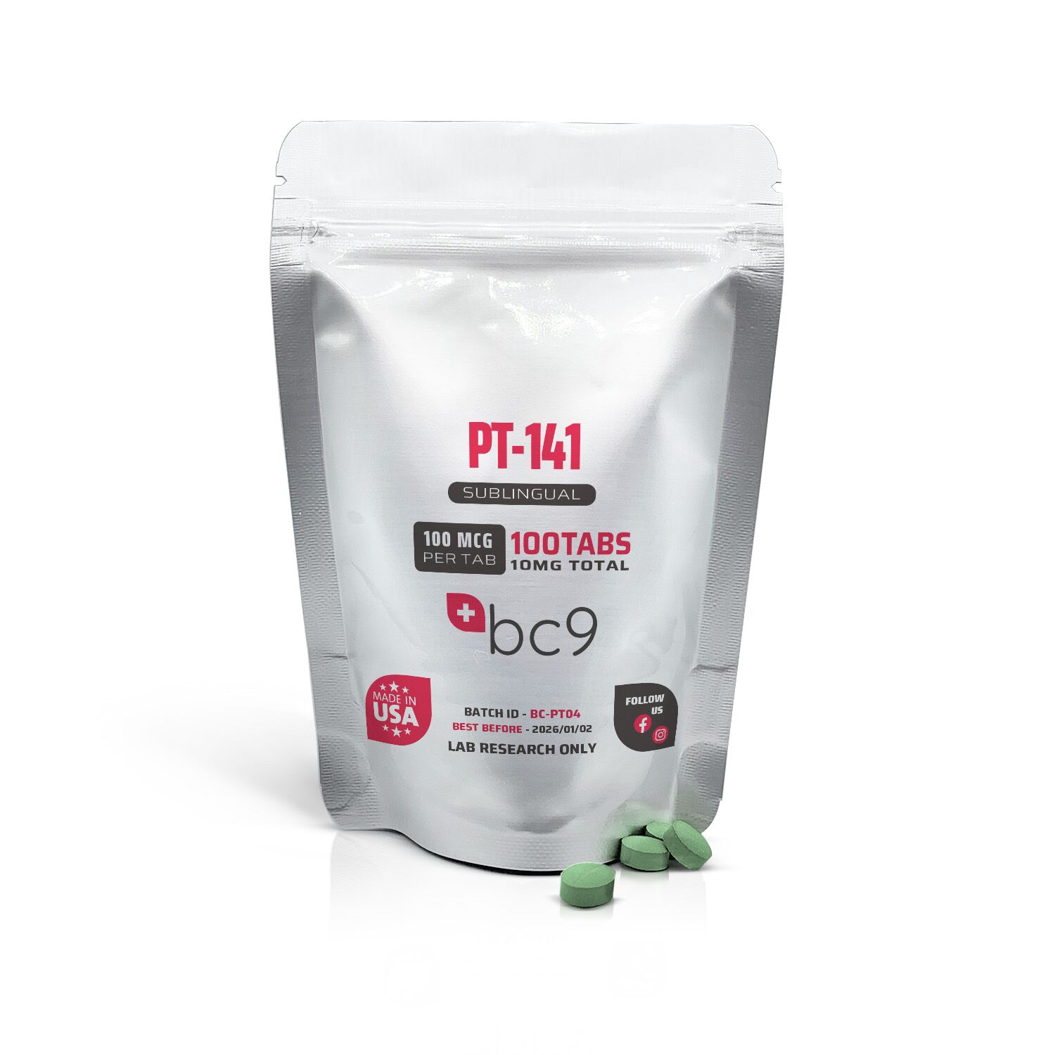 PT-141 Sublingual Tablets For Sale