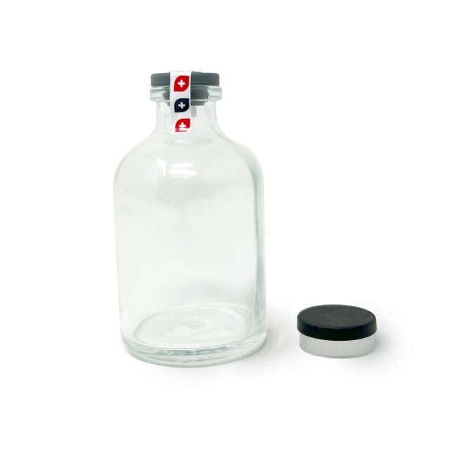 Sterilized Bottles With Crimp Seal Sterilized Bottles With Crimp Seal