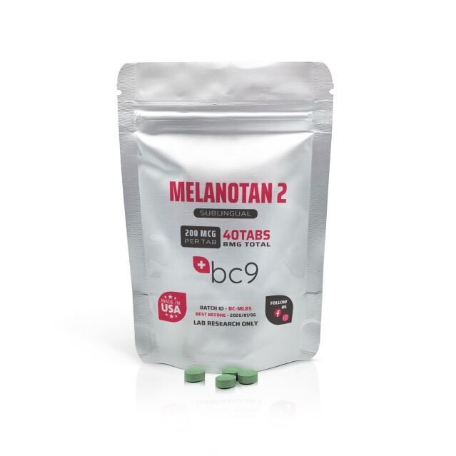 Melanotan 2-200mcg-40oct-sublingual-bc9 Melanotan 2-200mcg
